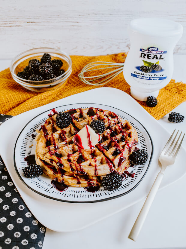 Blackberry Waffles